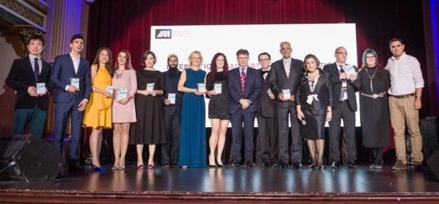2017 IAA Inspire Awards winners at the gala presentation ceremony in Bucharest 2017 IAA Inspire Awards winners at the gala presentation ceremony in Bucharest