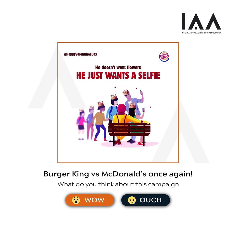 Burger King vs McDonald's once again!