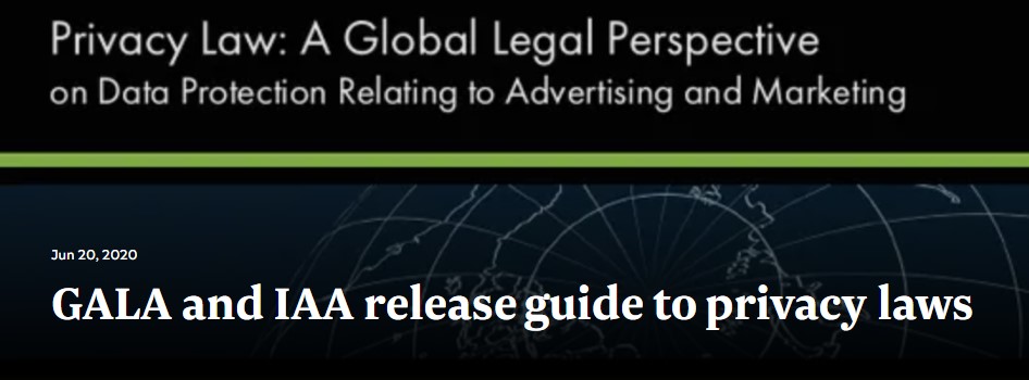 GALA and IAA release guide to privacy laws