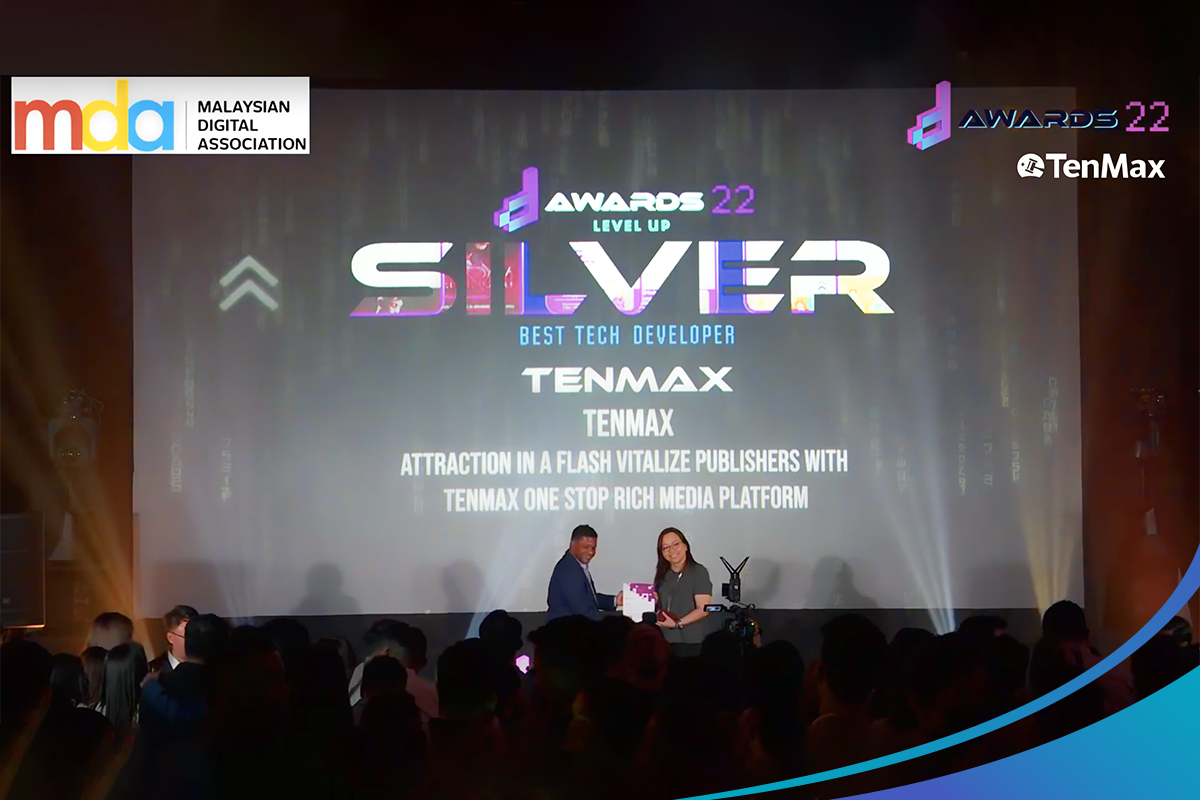 賀！TenMax 榮獲馬來西亞數位協會「最佳技術開發商（Best Tech Developer）」