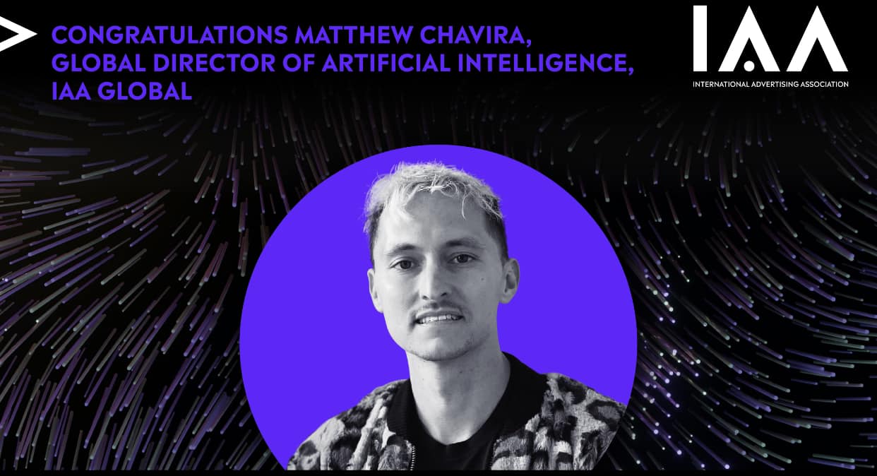 歡迎 Matthew Chavira 榮任 IAA Global Director of AI !