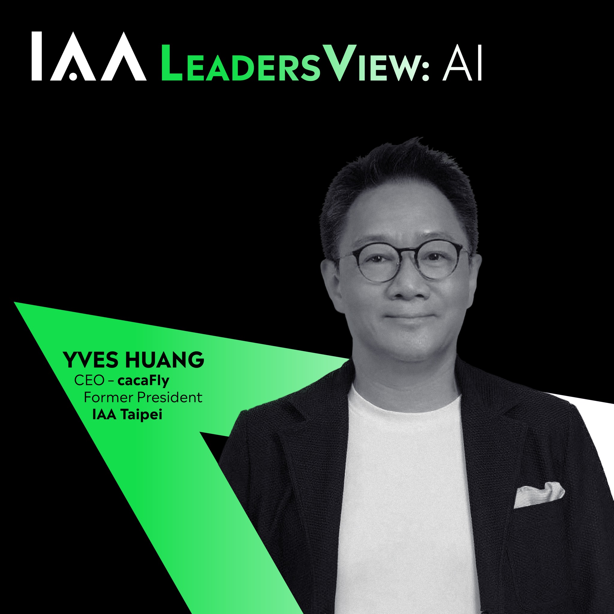 本分會Yves前理事長參與 “IAA Global LeadersView - AI”，向全球推廣發表對 AI 的觀點