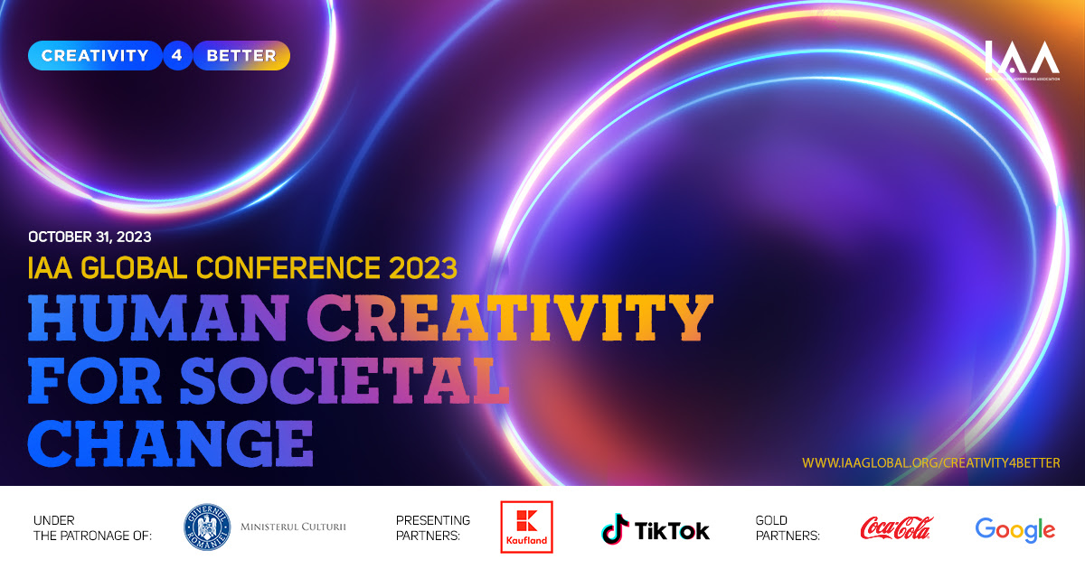 IAA Global Conference Creativity4Better《Human Creativity For Societal Change》
