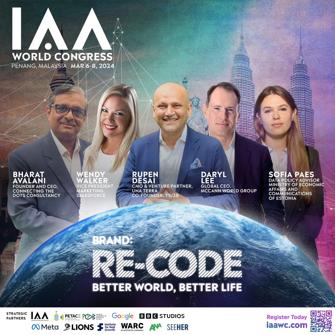 【IAAWC】第45屆 IAA 檳城世界大會公布最新一波講者陣容！