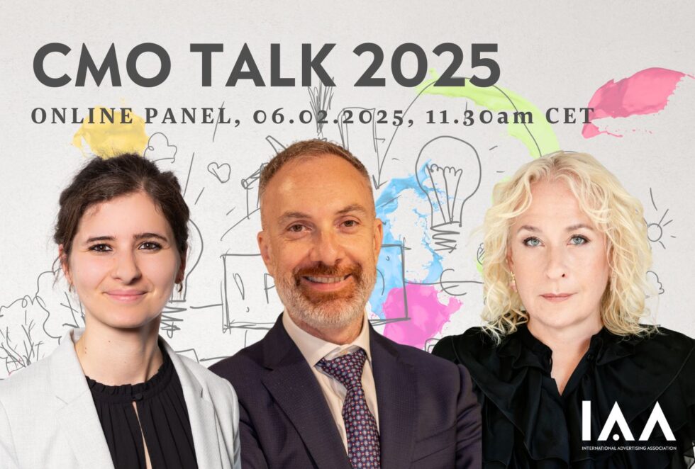 IAA瑞士分會於2月6日線上舉辦IAA CMO Talk 2025，IAA會員免費參加！