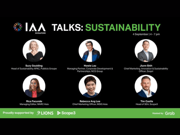【IAA Global】IAA Talks: Sustainability – September 4