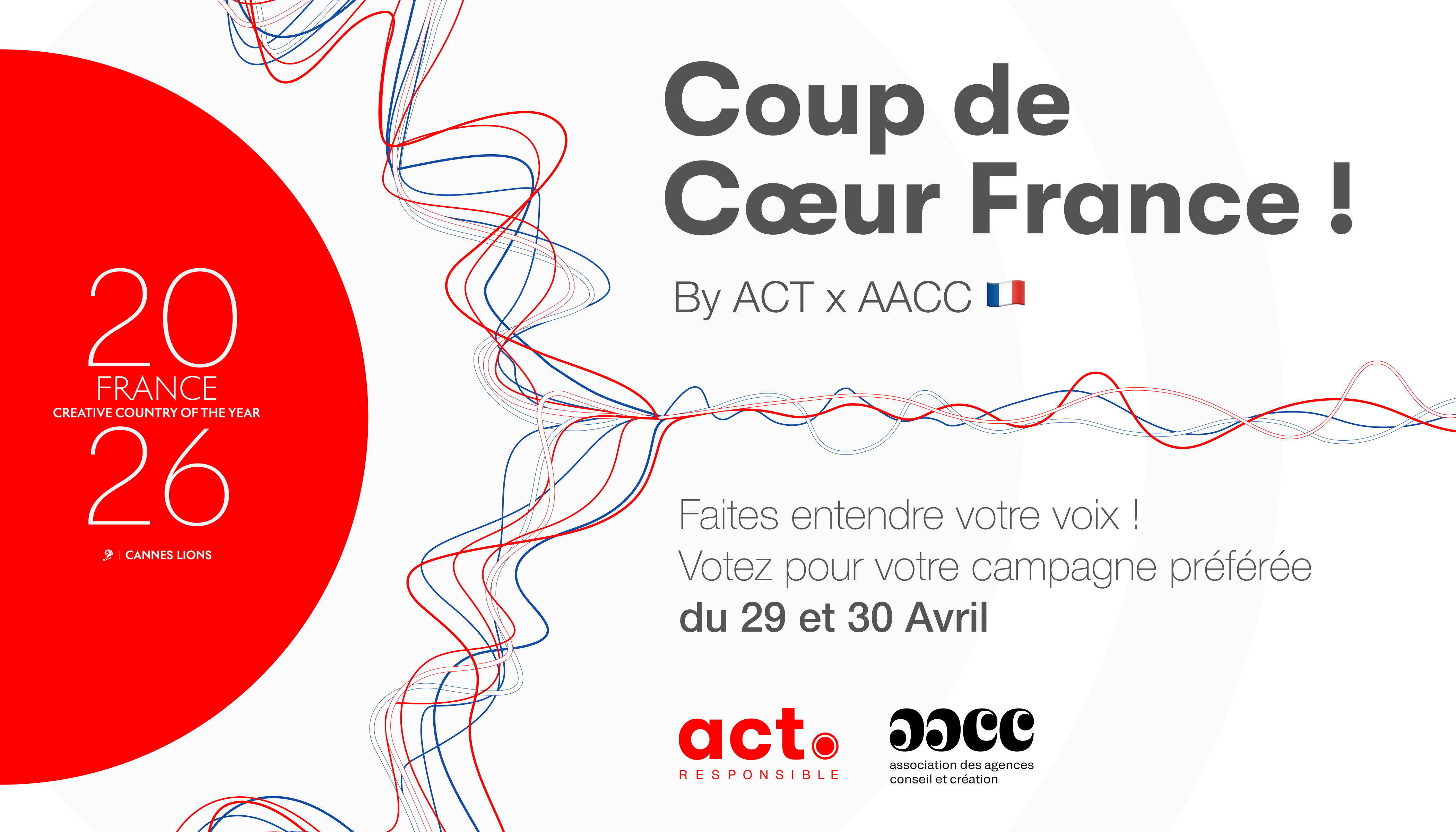 【IAA Global】France is Creative Country of the Year at Cannes Lions 2026.