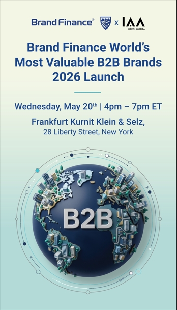 【IAA Global】World’s Most Valuable B2B Brands 2026