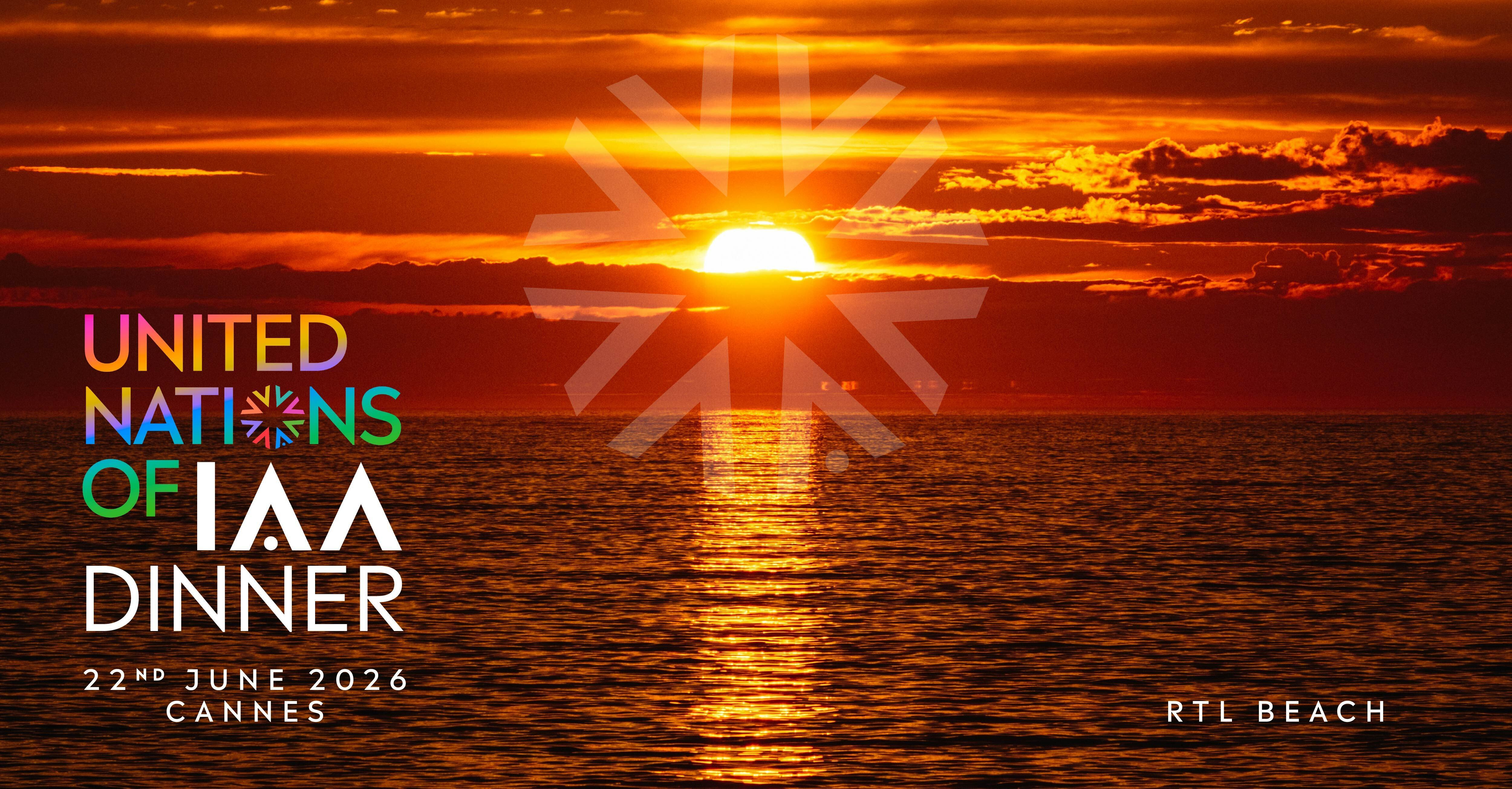 【IAA Global】United Nations of IAA Dinner｜22 June | Cannes