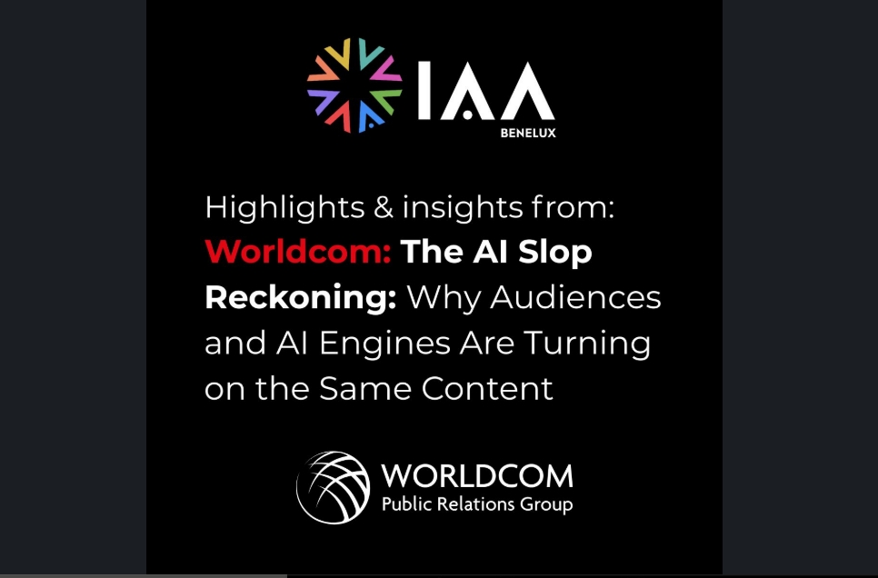 【IAA Benelux】 The AI Slop Reckoning: Why Audiences and AI Engines Are Turning on the Same Content